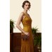 Evening Bag - Vintage-Inspired Bronze Pipe Bead Tassel Envelope Clutch - BG-YW003BZ